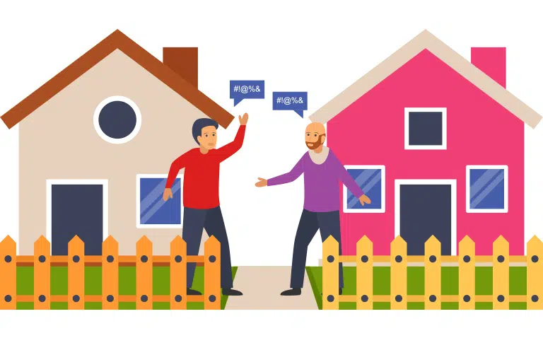 Can I paint my neighbour's wall on my side? 1 Can I paint my Neighbours wall on my side? - Faulkner Surveyors Redhill