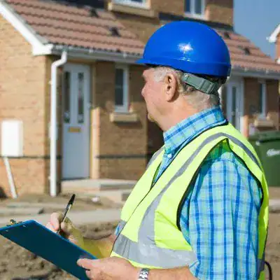 What is the minimum distance between 2 houses? 3 image of surveyor at Faulkner Party wall surveyors Redhill : Minimum Distance between two houses Redhill